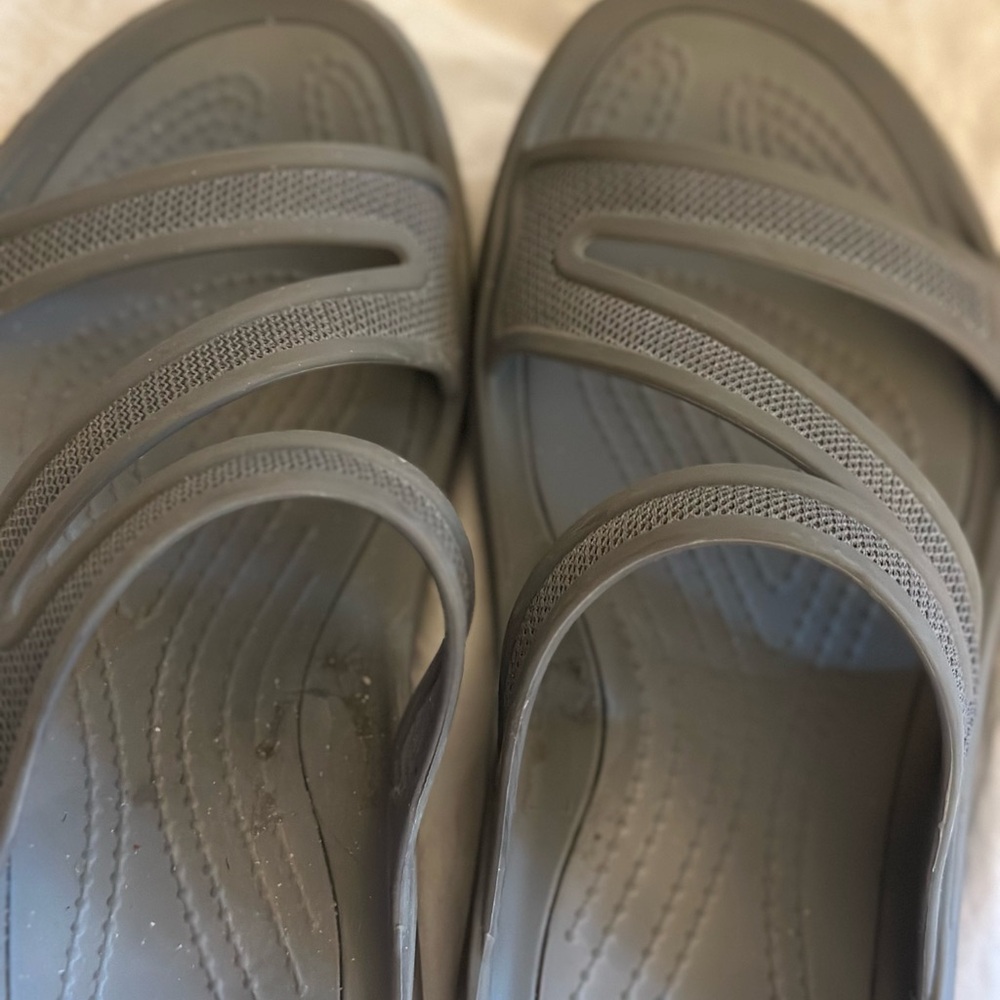 CROCS Gray Women's Sandals